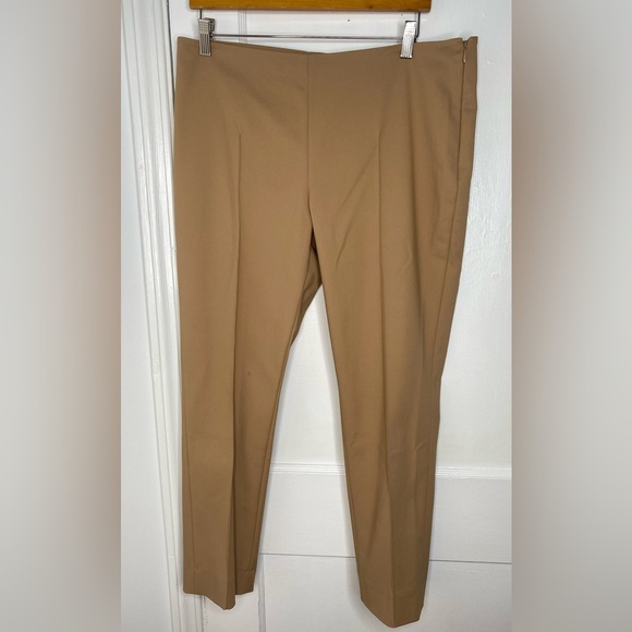 AKRIS Saks Fifth Avenue Women’s Luxury Designer Dress Tan Pants - Picture 1 of 11